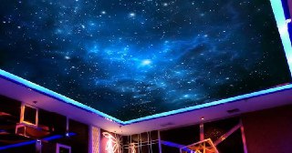 Натяжной потолок звездное небо Дюртюли, цена от 5230 руб.
