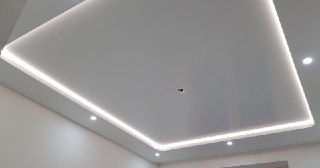 Светодиодные натяжные потолки Дюртюли, цена от 1545 руб.